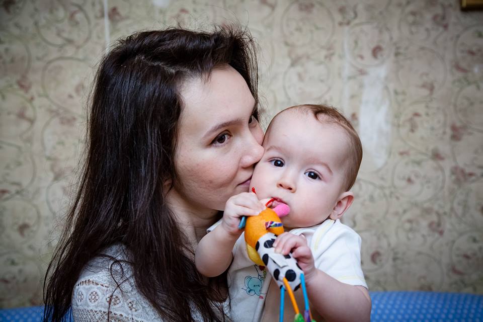 Филипп Ветошкин произносит первые звуки!