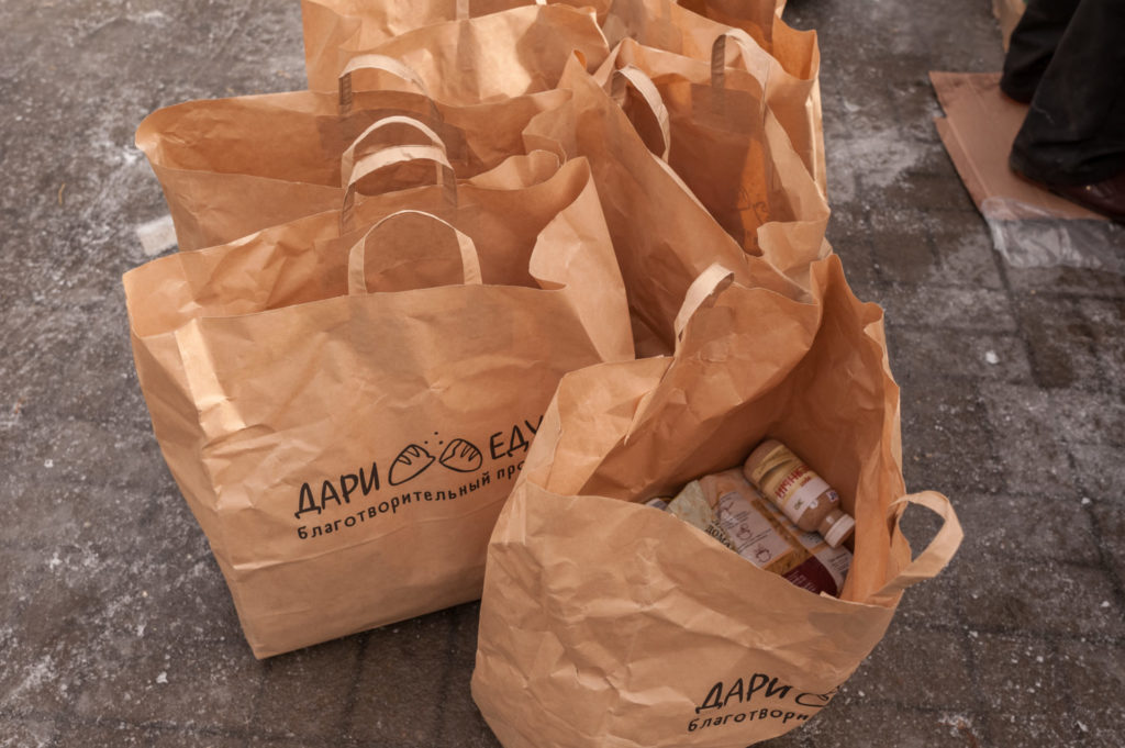 Фонд «Правмир» принял участие в «продуктовой» акции в Калуге
