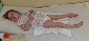 Даша Хомякова в больнице