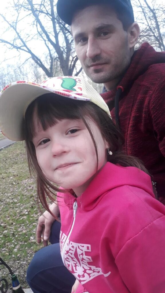 Сергей с дочкой