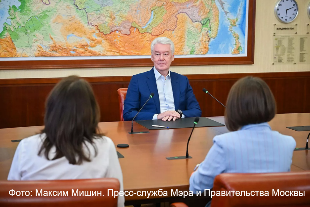 Мэр Москвы Сергей Собянин провел прием граждан, на нем присутствовала Ольга Кулиш, руководитель социально-психологической службы БФ «Правмир»